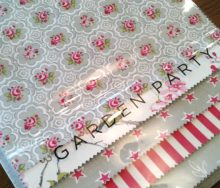 STUDIOg　「GARDEN PARTY・ガーデン パーティ」　オーダーカーテン・輸入壁紙のブライト