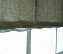 ダブルシェード　コーナー窓　カーテン・インテリアリフォームのブライト