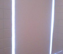浴室　ロールスクリーン「ニチベイ／グラミネート」　カーテン・インテリアリフォームのブライト